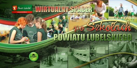 Wirtualny spacer po szkołach Powiatu Lubelskiego